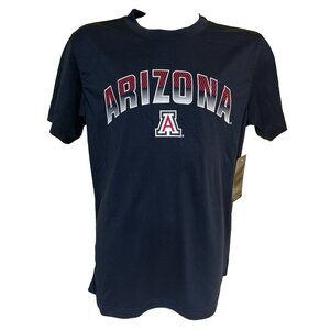 NEW Arizona Wildcats Colosseum Navy Blue Short Sleeve Shirt Youth M 12-14